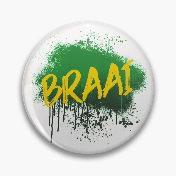 Item preview, South African - BRAAI Paint splat  designed and sold by SKilner.