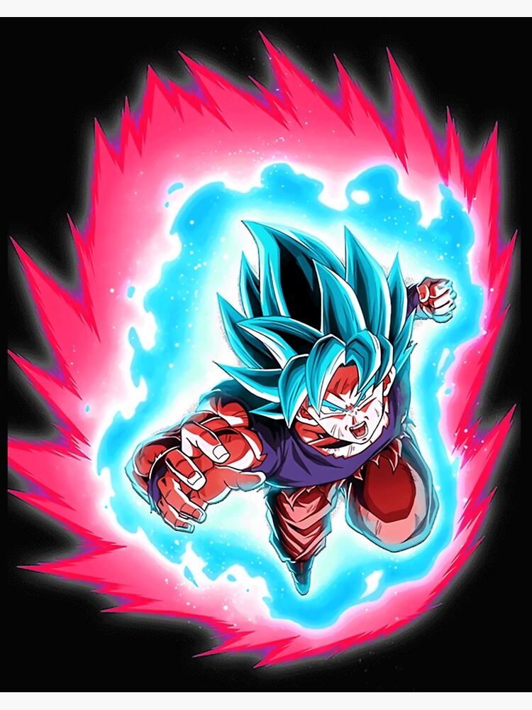 Goku Kaioken | Art Board Print