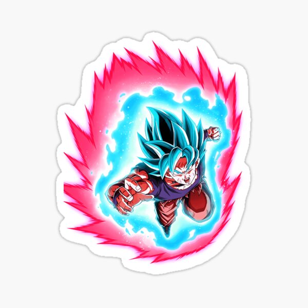 Goku Kaioken Sticker for Sale by BestOfMangaa