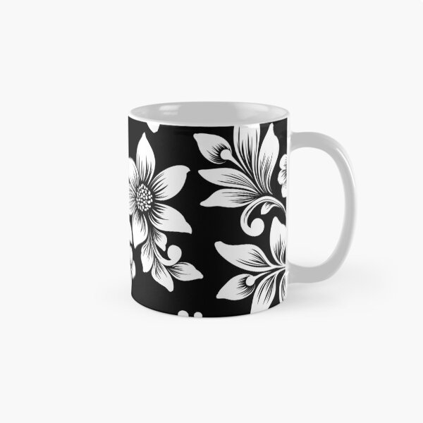 Item preview, Patrón floral (b / w) designed and sold by Parveeez.