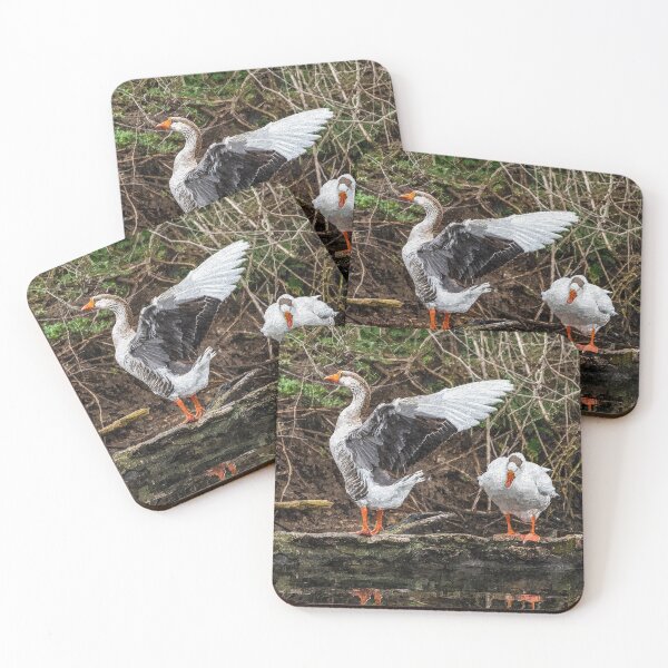 Item preview, Goose Showing Off Painterly designed and sold by mljdwhite.