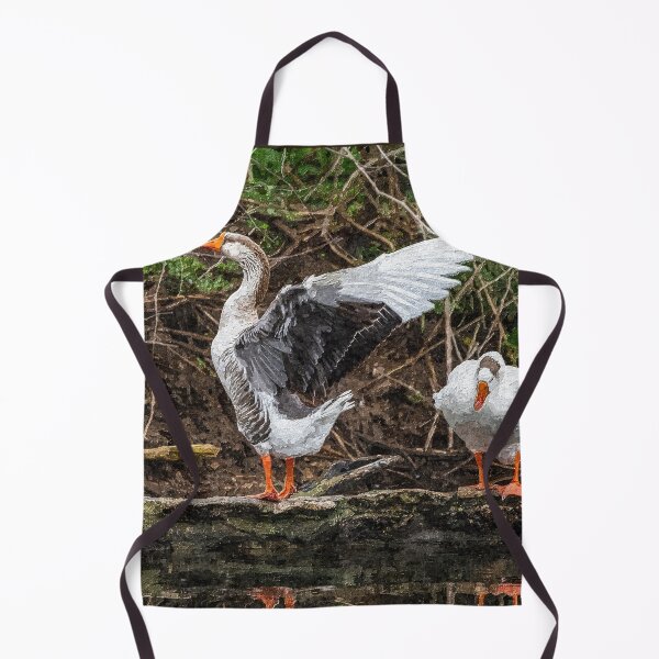 Item preview, Goose Showing Off Painterly designed and sold by mljdwhite.