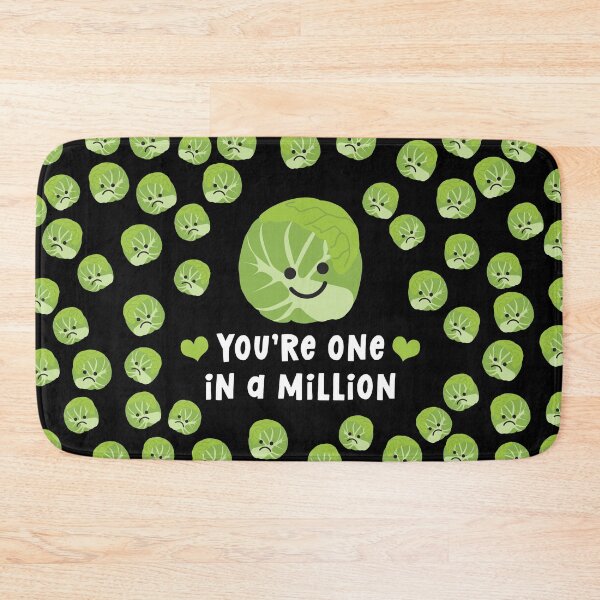 Item preview, One In A Million Brussels Sprout (White) designed and sold by VicEllisArt.