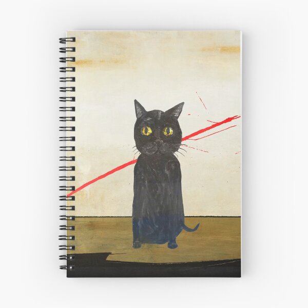 Item preview, Black Cat Red Line designed and sold by DeDesign Collective.