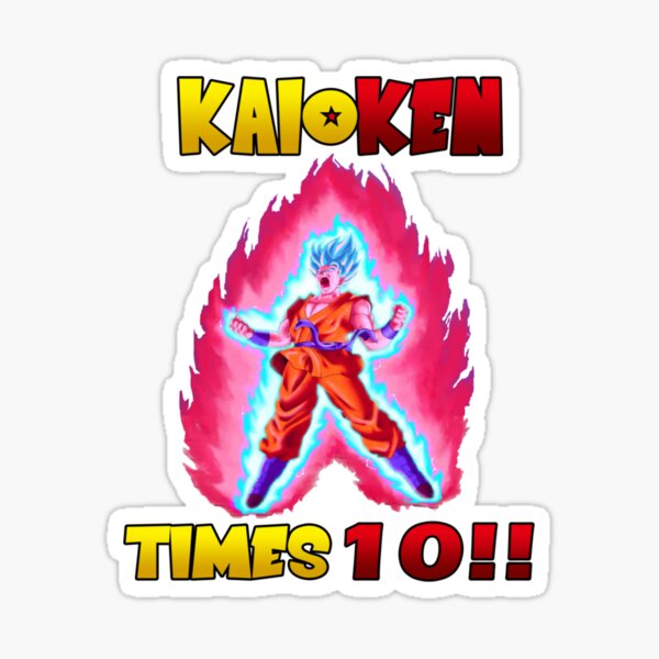 goku super saiyan blue kaioken Classic  Sticker for Sale by virtslepatla