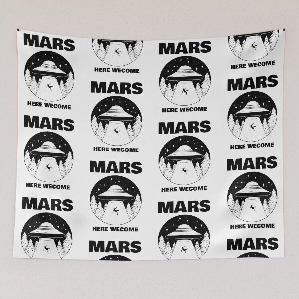 Item preview, Mars Here We Come designed and sold by Wachi-A.