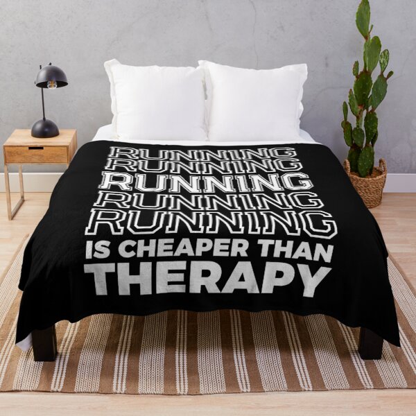 Item preview, Running is cheaper than Therapy designed and sold by Teelogic.