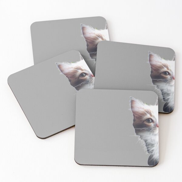 Item preview, Cute kitty peeking through. designed and sold by Theleochick.