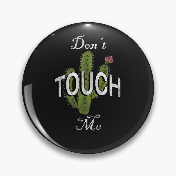 Item preview, Don't Touch Me! Funny Sarcasm, Cactus Graphic Design & Sarcastic Quote designed and sold by Cute & Sassy Custom Gifting Boutiques.