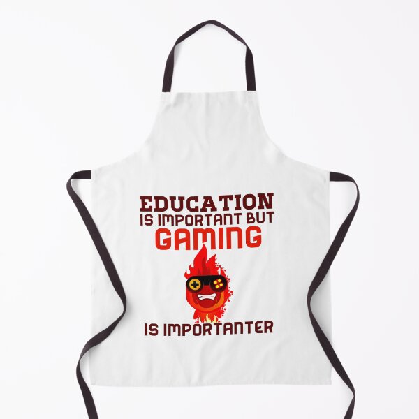 Item preview, Education Is Important But Gaming Is Importanter designed and sold by Tawfiktyson.