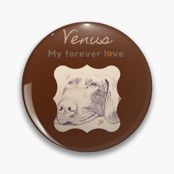 Item preview, Venus - Mi amor por siempre Vizsla ♥ designed and sold by JoooyDesign.
