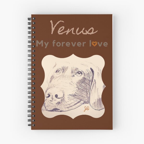 Aperçu de l'œuvre Vénus - Mon amour pour toujours Vizsla ♥ créée et vendue par JoooyDesign.