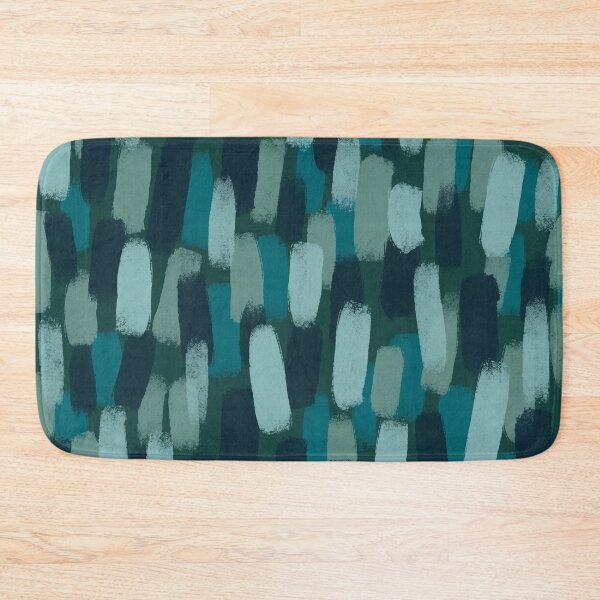 Item preview, Abstract Shades of Green Paint Brush Effect  designed and sold by OneThreeSix.