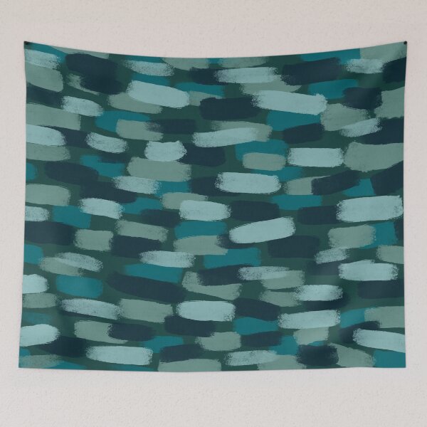 Item preview, Abstract Shades of Green Paint Brush Effect  designed and sold by OneThreeSix.