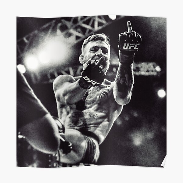 Doigt du Milieu de Conor McGregor - Notorious Poster
