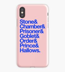 Deatahly Hallows Quotes iPhone Case