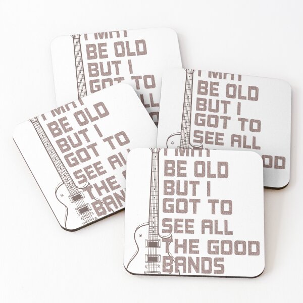 Item preview, I May Be Old But I Got To See All The Good Bands designed and sold by Funny beagles.