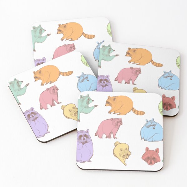 Item preview, Racoons babies designed and sold by Sniffografite.