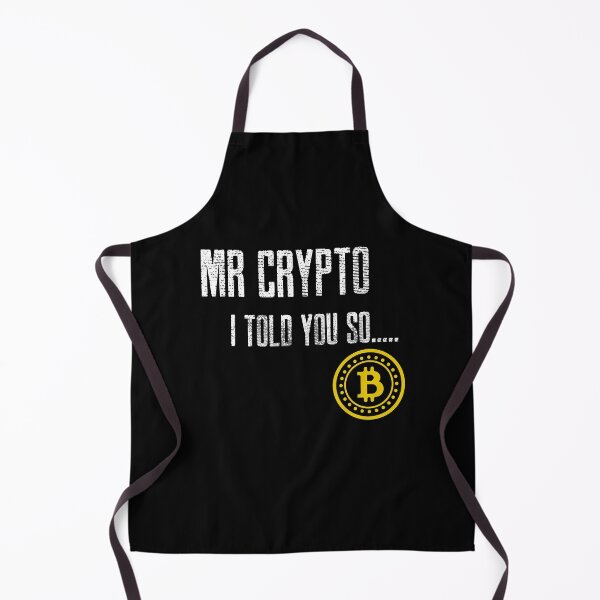 Item preview, Mr Crypto Bitcoin I told you so... designed and sold by SKilner.