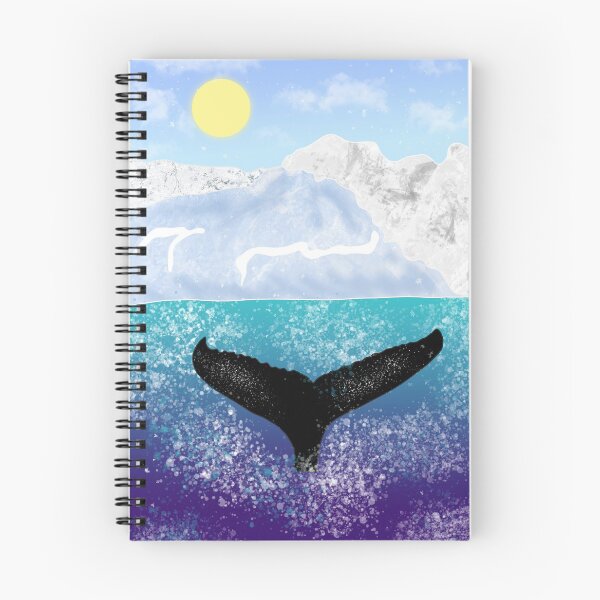 Item preview, Whale and icebergs designed and sold by Catherine  Milchard.