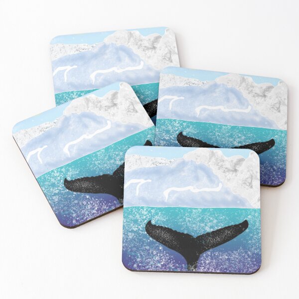 Item preview, Whale and icebergs designed and sold by Catherine  Milchard.
