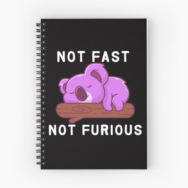 Item preview, Not Fast, Not Furious - lazy sloths  designed and sold by Hannah  Pillic.