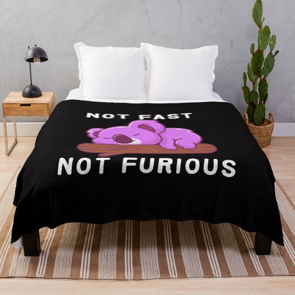 Item preview, Not Fast, Not Furious - lazy sloths designed and sold by Hannah Pillic.