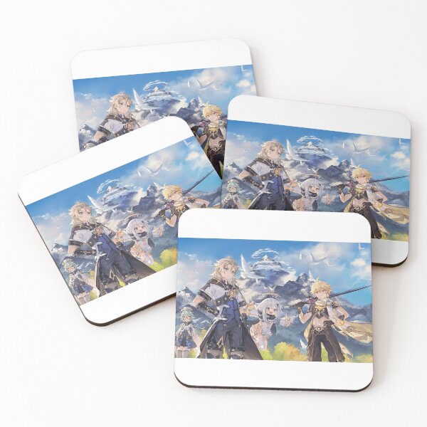 Item preview, Genshin Impact Illustration designed and sold by stickertopic.