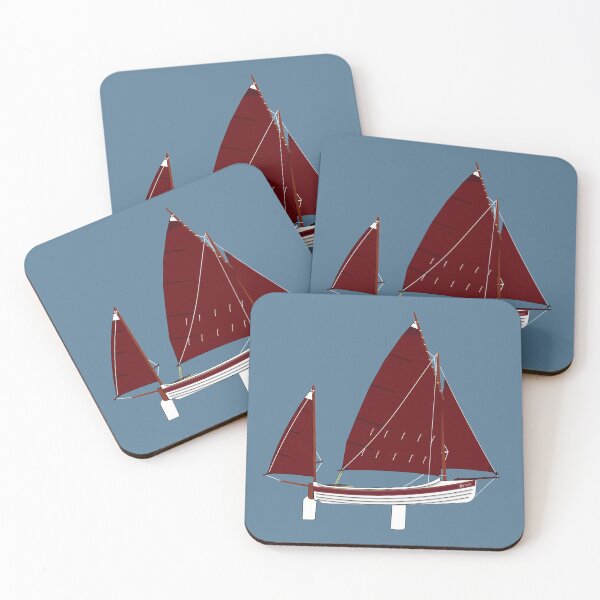 Item preview, John Welsford Navigator dinghy 'Arwen' designed and sold by RedBubbleBath.