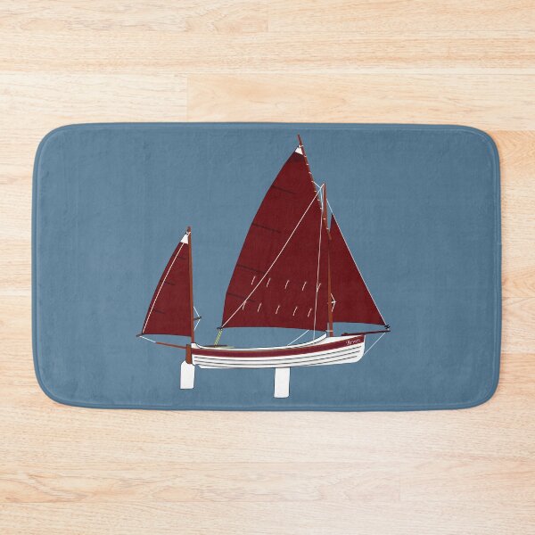 Item preview, John Welsford Navigator dinghy 'Arwen' designed and sold by RedBubbleBath.