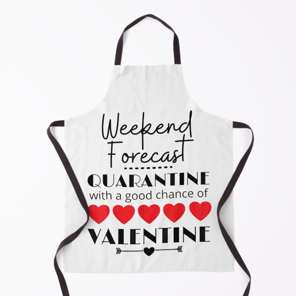 Item preview, Valentine’s Day 2021 Quarantined - Happy Valentines day love Hearts (2021) designed and sold by PrintexDesigns.