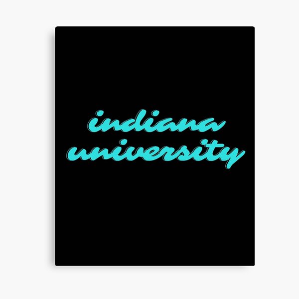 Indiana University Canvas Prints Redbubble