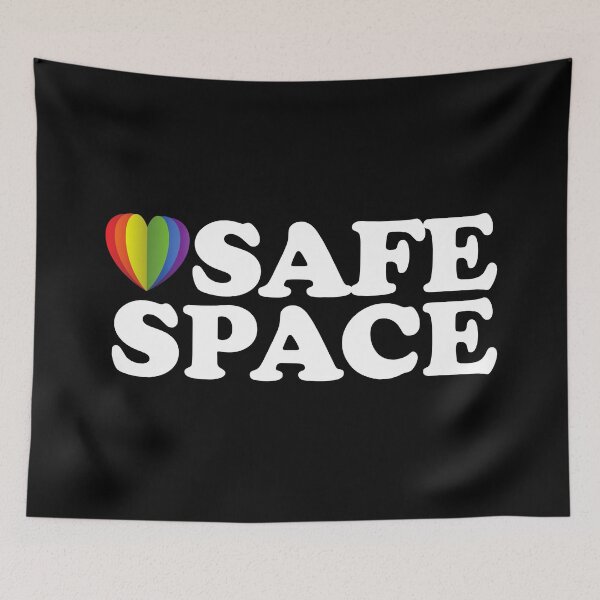 Item preview, Sign Safe Space LGBTQ Ally Love designed and sold by aronia.