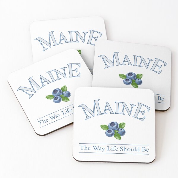 Item preview, Maine Blueberries designed and sold by rhodeyart.