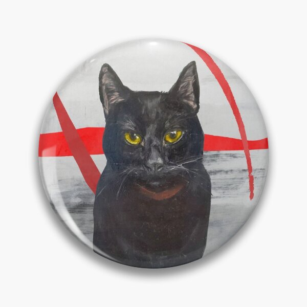 Item preview, Black Cat and 3 Red Lines designed and sold by DeDesign Collective.