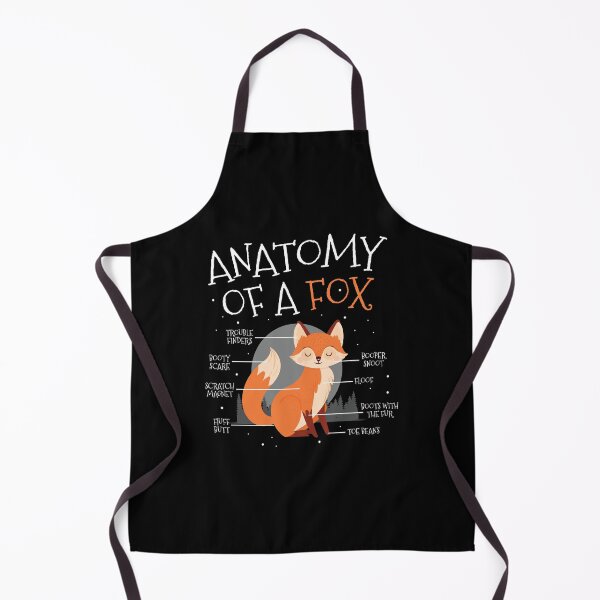 Item preview, Anatomy Of A Fox Cute Fox Forest Animal designed and sold by MooonTees.