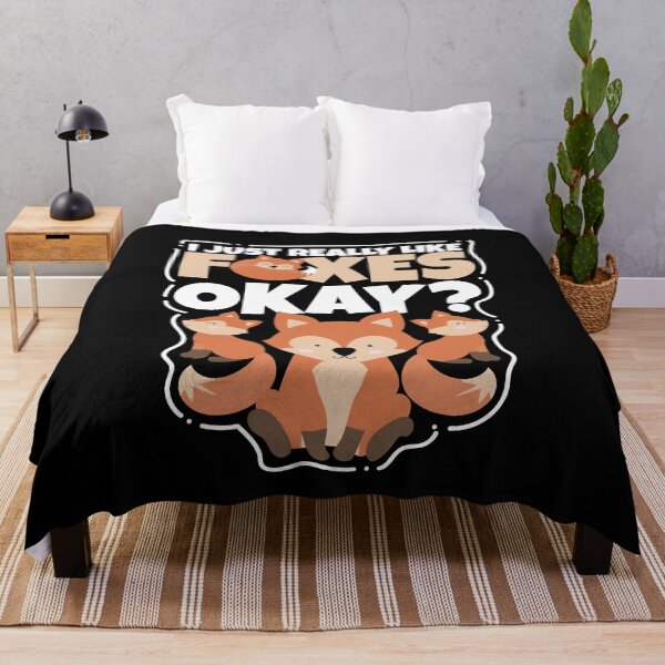 Item preview, I Just Really Like Foxes Okay Fox Animal designed and sold by MooonTees.