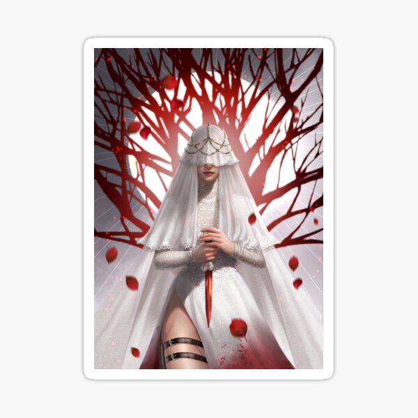 The Maiden (veil version) Sticker