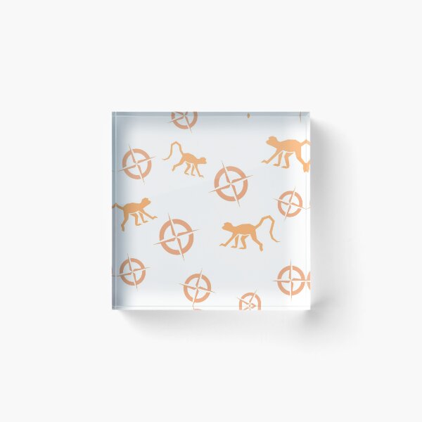 Item preview, Monkey and compass designed and sold by Sarah  Rigby.