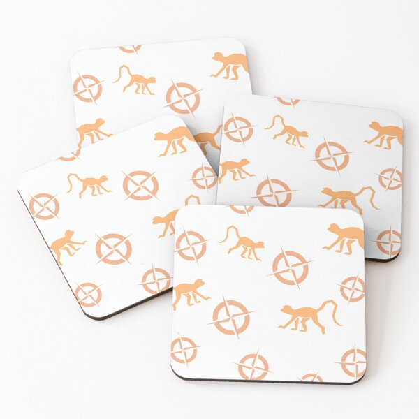 Item preview, Monkey and compass designed and sold by Sarah  Rigby.