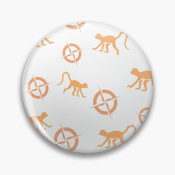 Item preview, Monkey and compass designed and sold by Sarah  Rigby.