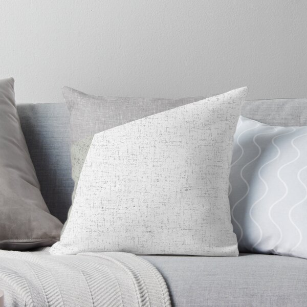 Item preview, Geometric White & Grey Cushion designed and sold by PastelCarts.