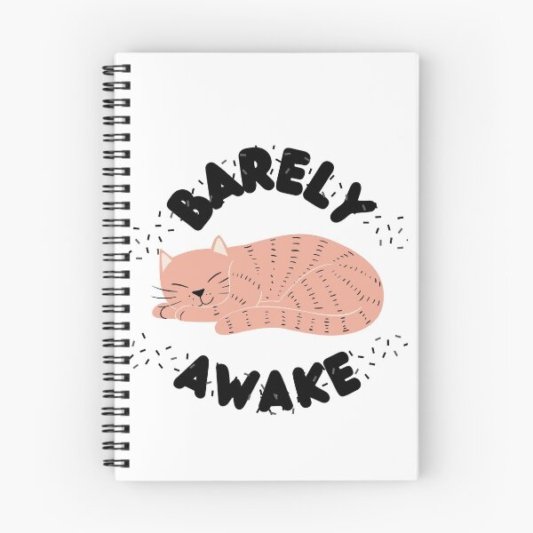 Item preview, Barely Awake designed and sold by Vibing-Right.