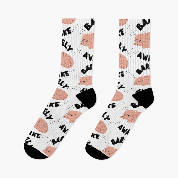 Item preview, Barely Awake designed and sold by Vibing-Right.