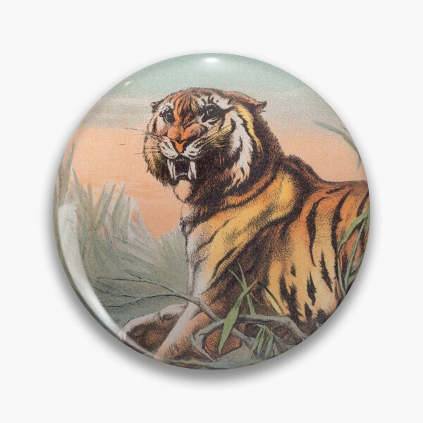 Artikelvorschau, Bengal Tiger entworfen und verkauft von Vintage Designs +.