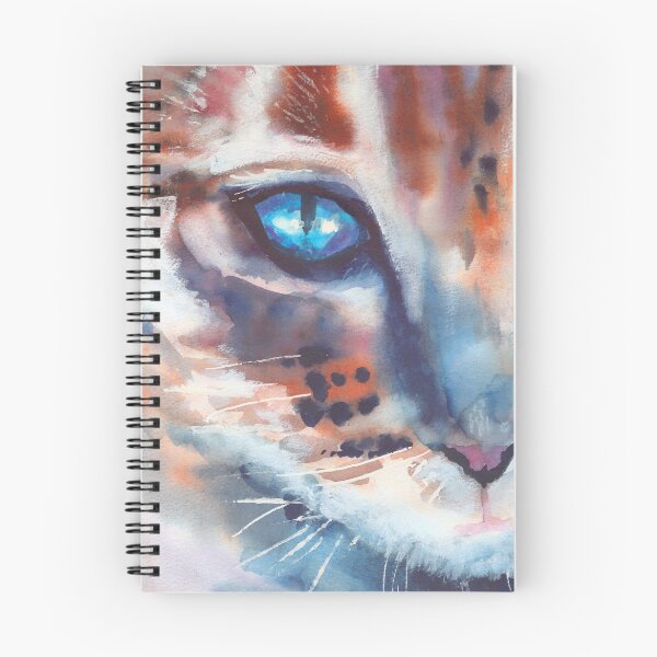 Item preview, I can see you, Watercolor Painting, Cat designed and sold by aquaarte.