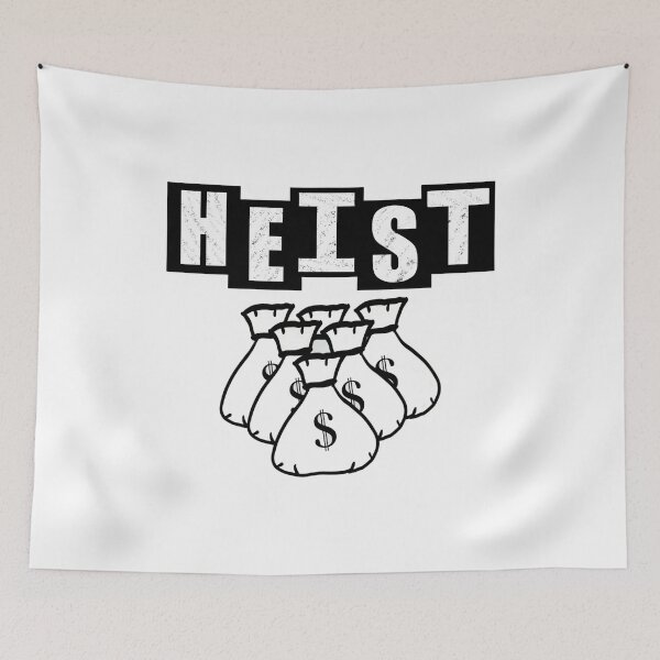 Item preview, Heist - Money Bags - White designed and sold by BusyMonkeys.