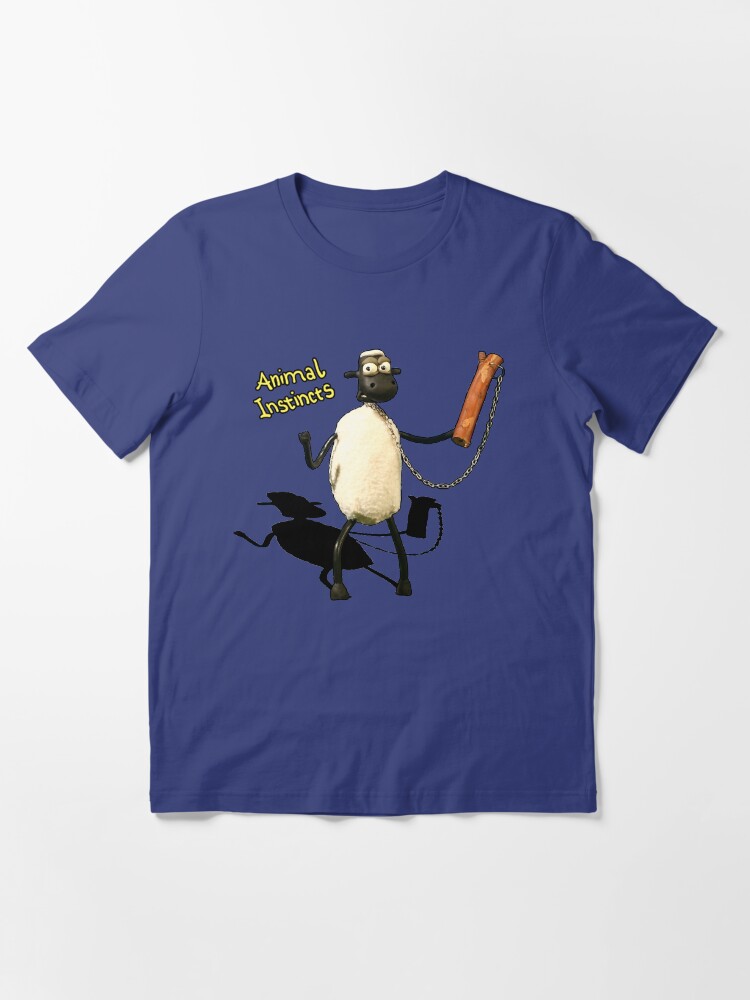 Alternate view of Animal Instincts - Sheep Essential T-Shirt