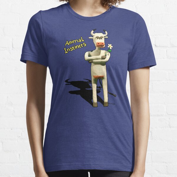 Animal Instincts - Cow Essential T-Shirt