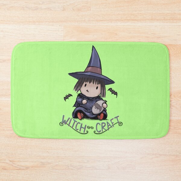 Item preview, Adorable Crafty Witch Doing Spooky Cross Stich Witchcraft designed and sold by stilo29.